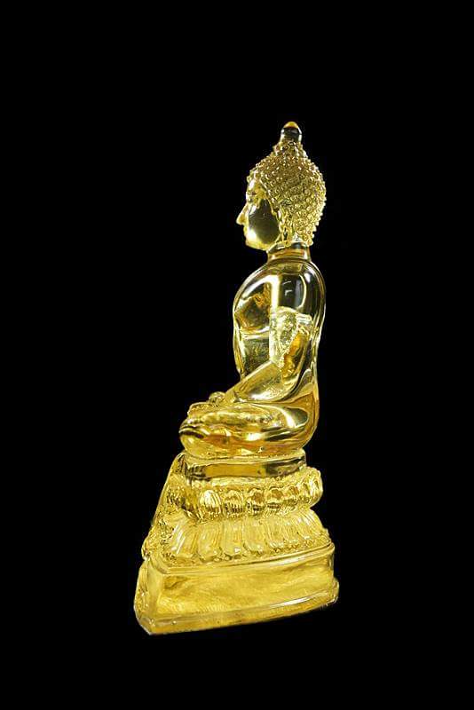 พระแก้วใสสุโขทัย หน้าตัก 3 นิ้ว ทันหลวงพ่อฤาษีลิงดำเสก