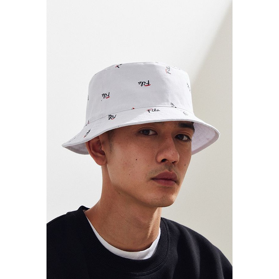 หมวกบักเก็ต Fila Reversible Bucket Hat ของแท้ พร้อมส่ง มาพร้อมป้าย Tag หมวก Bucket ของแท้ แน่นอน 100 %