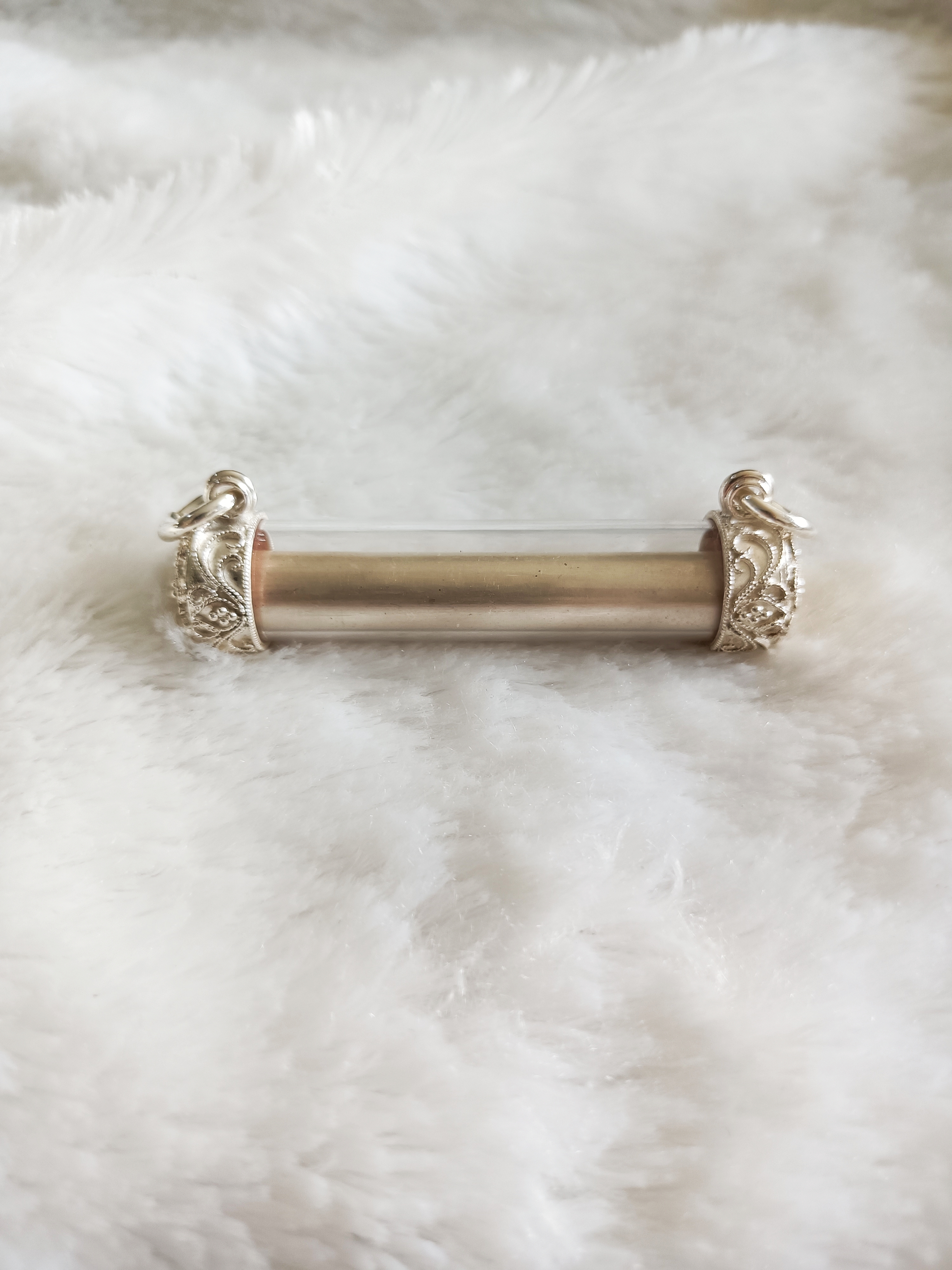 ตะกรุดมหาสะท้อน รุ่น 5 วัดท่าขนุน (เลี่ยมเงิน)