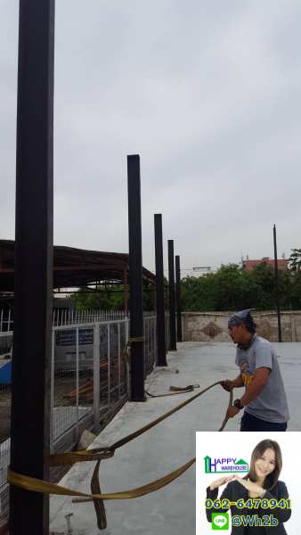 โกดังสำเร็จรูป รามคำแหง ขนาด22x35x6.00เมตร