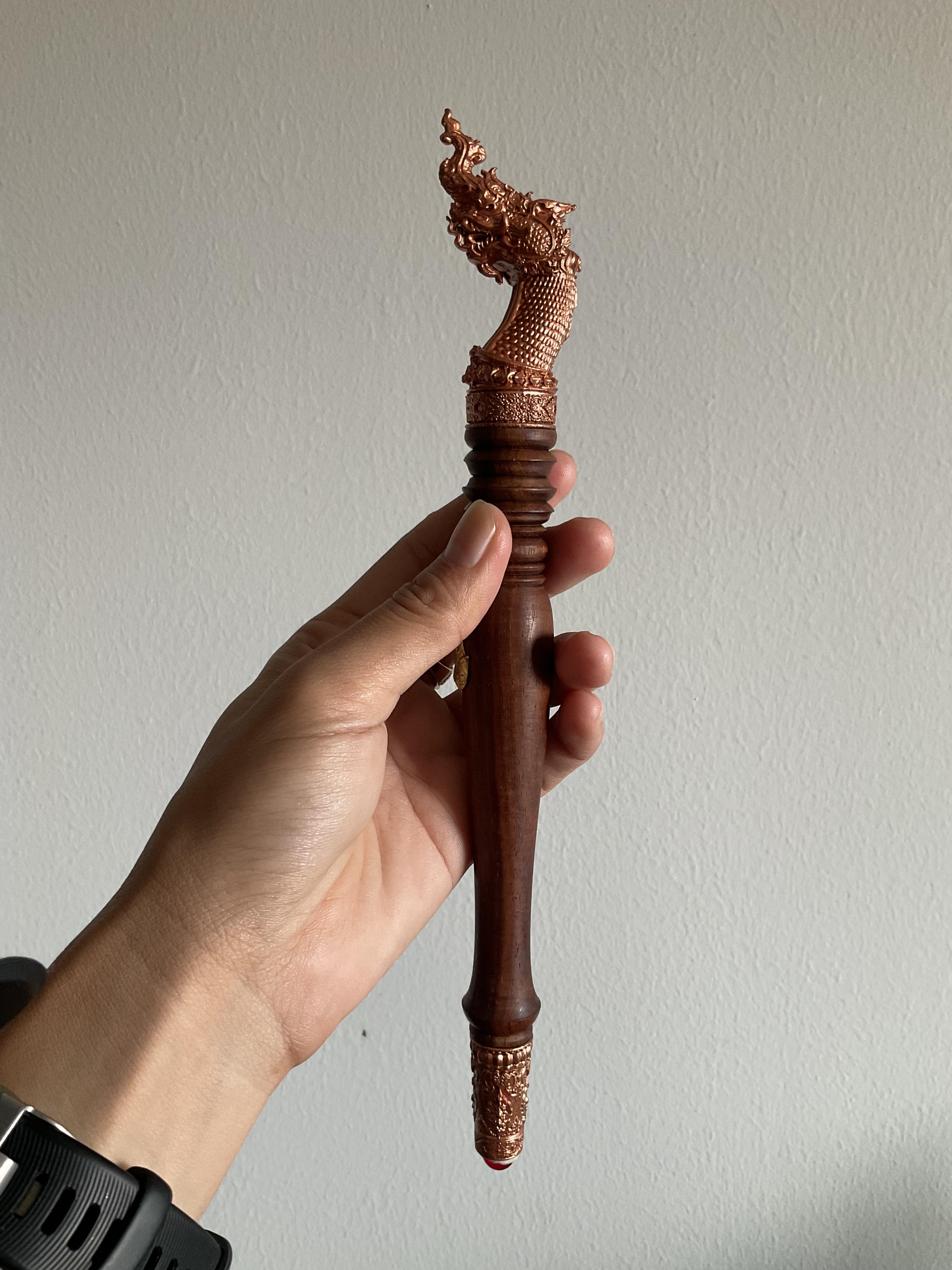 ไม้ครูนาคาสัมฤทธิ์ผล ครูบากฤษดา ลป.ศิลา รวมมวลสารเสกหลายวาระ ปี 67