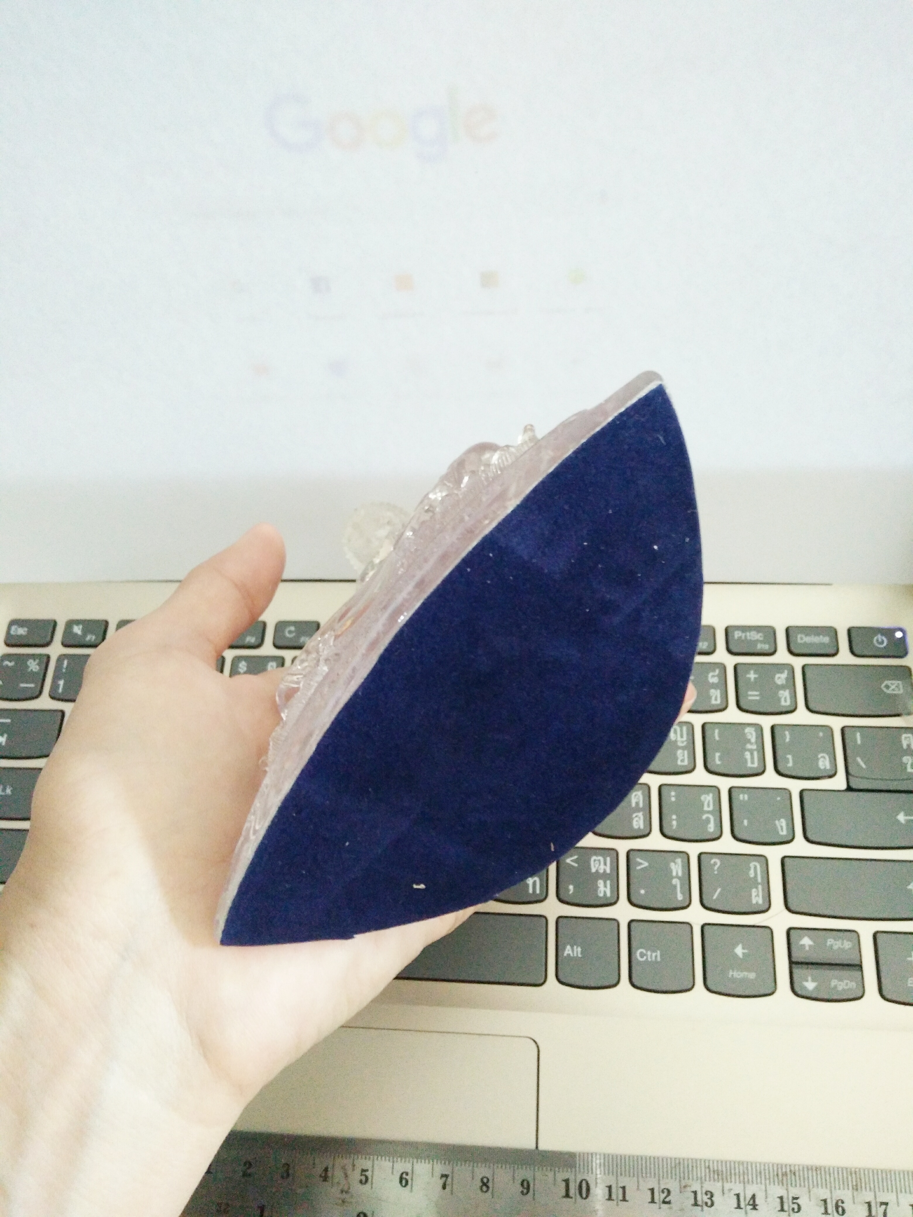 พระแก้วใส(เรซิ่น) คณะศิษย์ ลป.ปาน หน้าตัก 3 นิ้ว(ฐาน 4.5 นิ้ว) วัดท่าซุง ไม่ทัน ลพ.ฤาษี