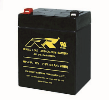แบตเตอรี่ แห้ง 12V 4.5Ah RR SLA BATTERY MP 4.5A-12V