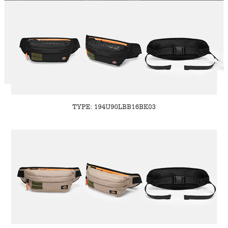 กระเป๋าคาดอก Dickies Waist Orange Zip Bag รุ่นพิเศษจากญี่ปุ่น ของใหม่ ของแท้ พร้อมส่ง