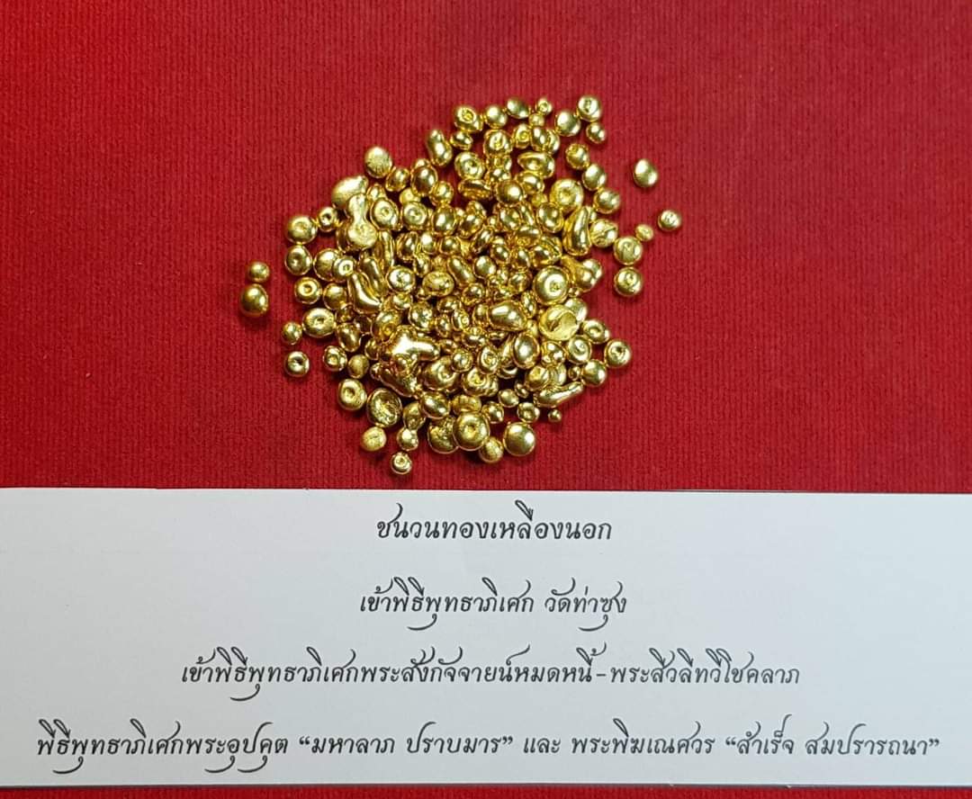 สลาเหิร (แมลงภู่คำ) อุดผงมวลสารวิเศษ ลพ.เอก