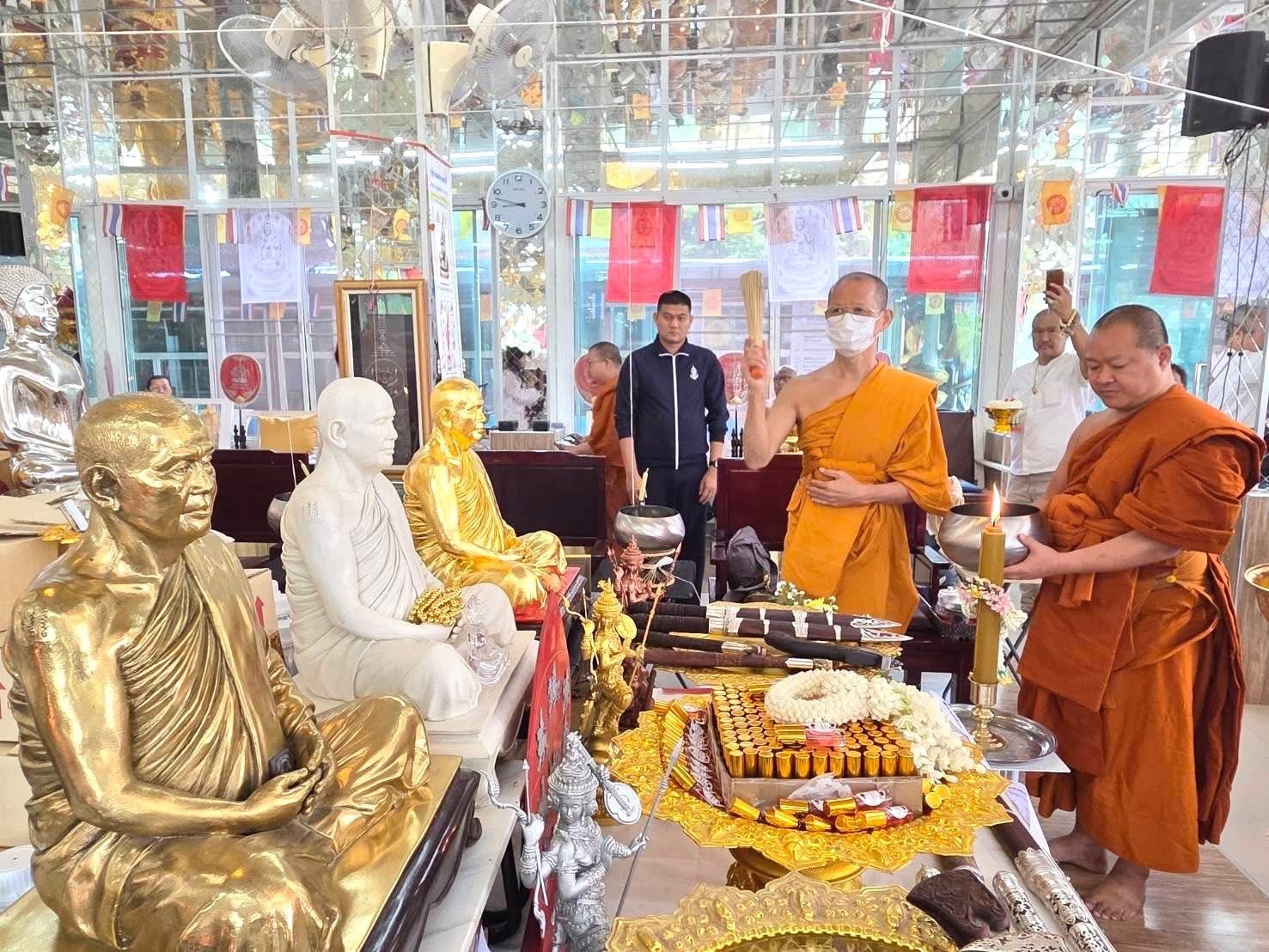 พระปัจเจกพุทธเจ้า (องค์ต้นแบบพาติน่า) พิธีหลวงพ่อเล็ก พุทธาภิเษก ปี 68