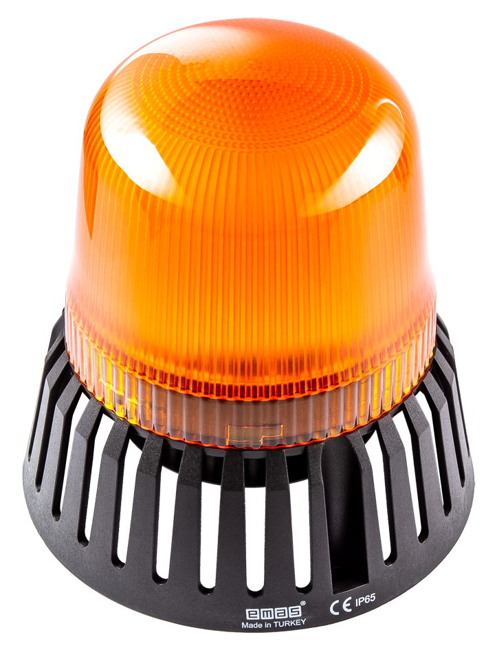 Tower Light IT120Y024Z LED YELLOW With Buzzer 12-24V AC/DC EMAS