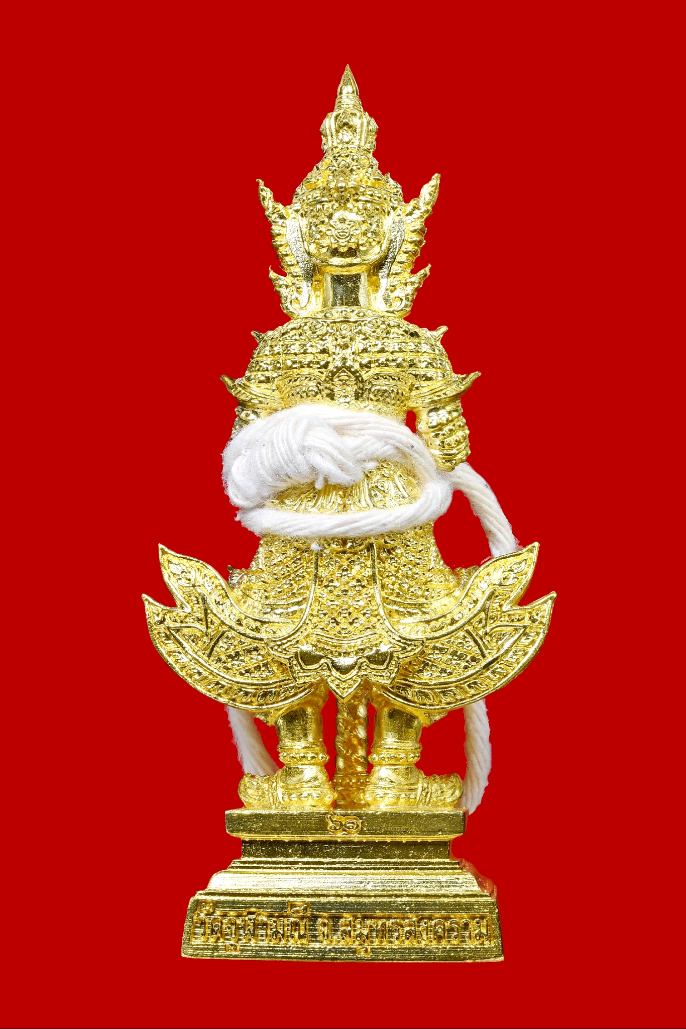 พระบูชาท้าวเวสสุวรรณหน้าเทวดา สูง 4 นิ้ว ลพ.อิฏฐ์ วัดจุฬามนี