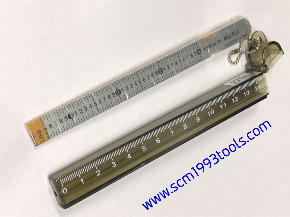 SK รุ่น TPG-270A ญี่ปุ่น Taper Gauge เตเปอร์เกจวัดรูใน พร้อม กล่องพลาสติก Made in Japan