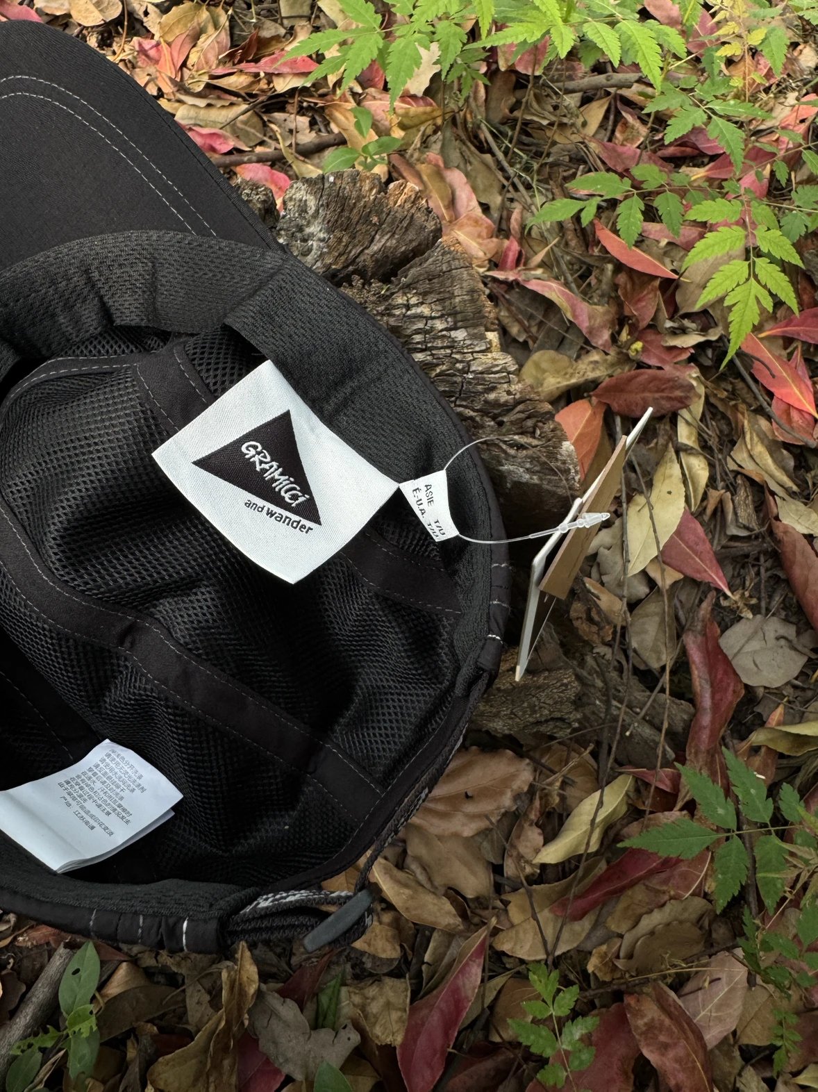 หมวก Gramicci x And Wander Patchwork Wind Cap ของใหม่ ของแท้ พร้อมส่งจากไทย หมวกกันน้ำ