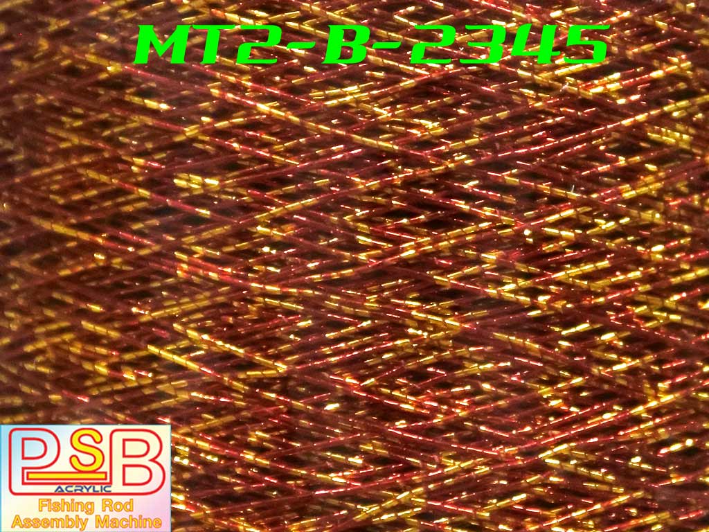 ดิ้นพันคันเบ็ด ม้วนใหญ่ เบอร์ 2 รหัส MT2-B-2345