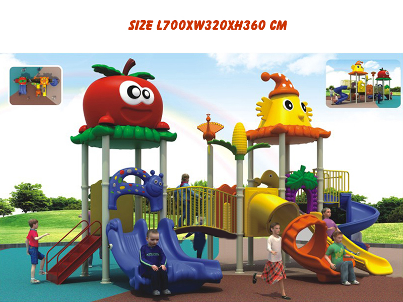 DS - P15 สนามเด็กเล่น หนูน้อยแอปเปิ้ลหรรษา 320*700*360