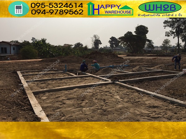 รับสร้างโกดังสำเร็จรูป อุทัยธานี ขนาด 20x30x7 เมตร