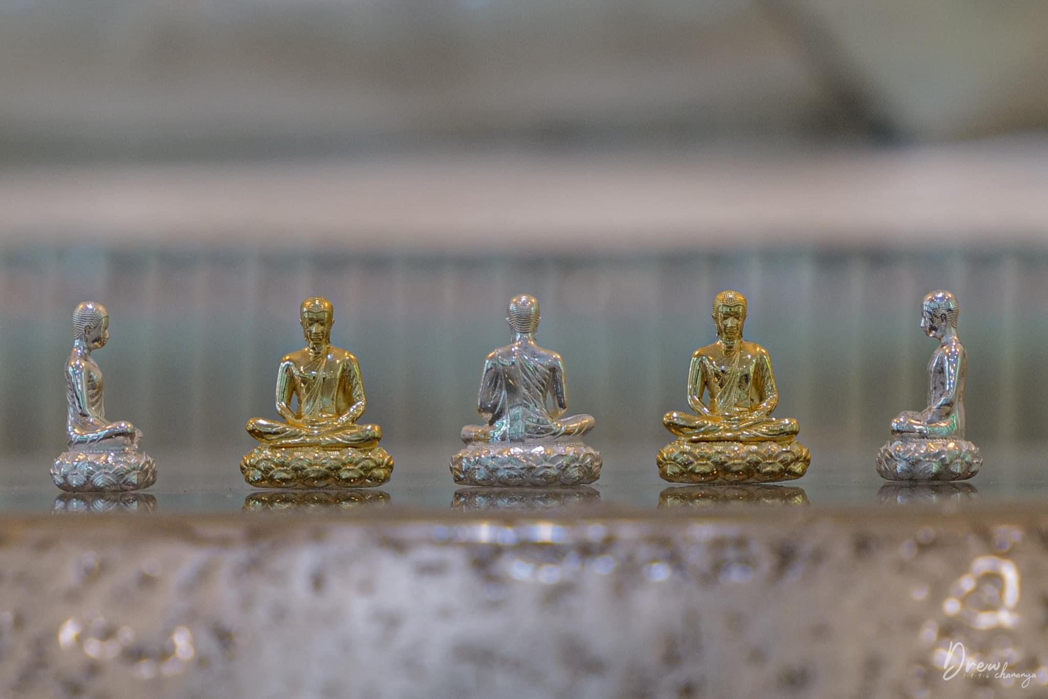 พระปัจเจกพุทธเจ้า หน้าตัก 5 นิ้ว สร้าง 50 องค์ วัดเขาวง ถ้ำนารายณ์ ปี 67