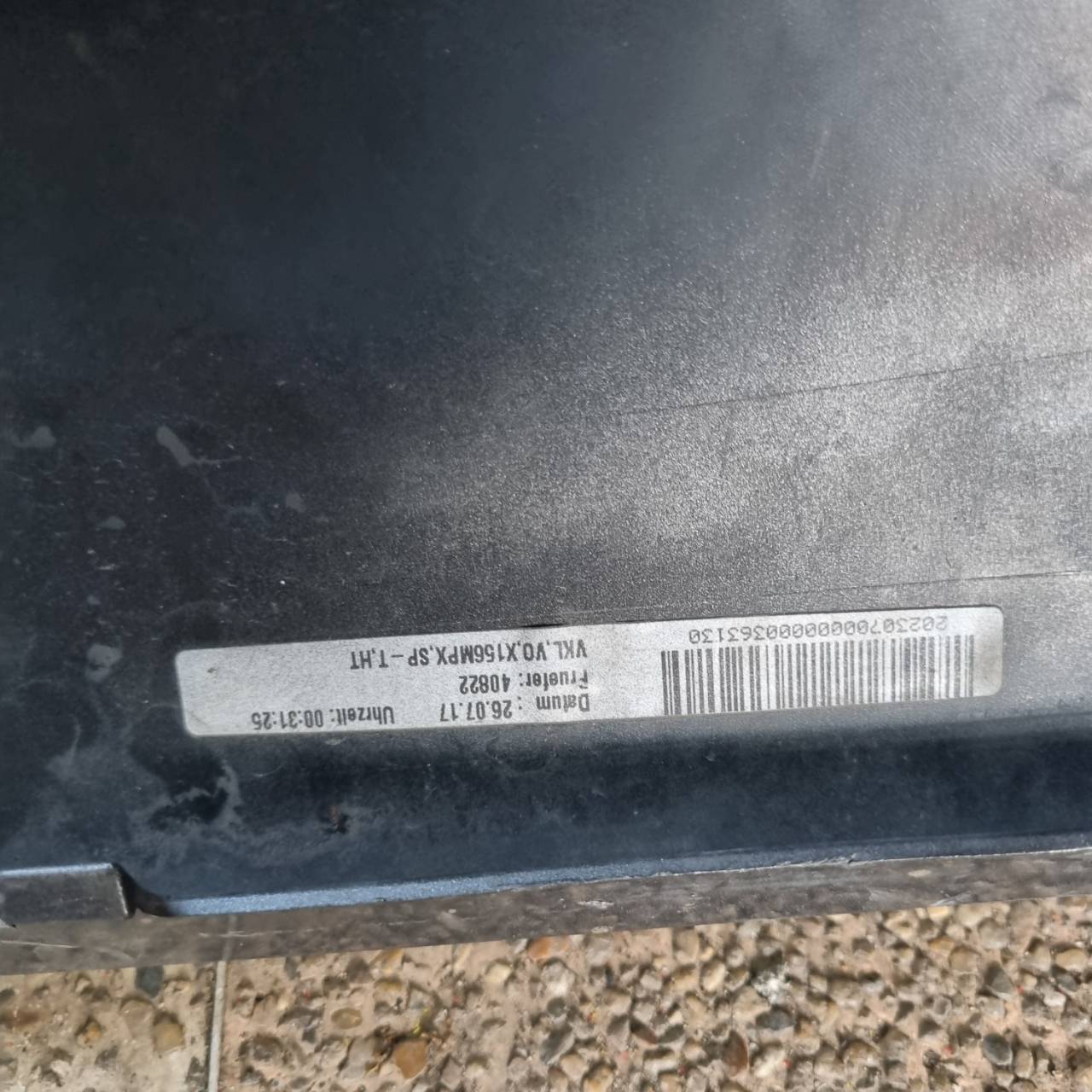 กันชนหน้า Mercedes Benz GLA A 156 885 93 00 ขายตามสภาพครับ