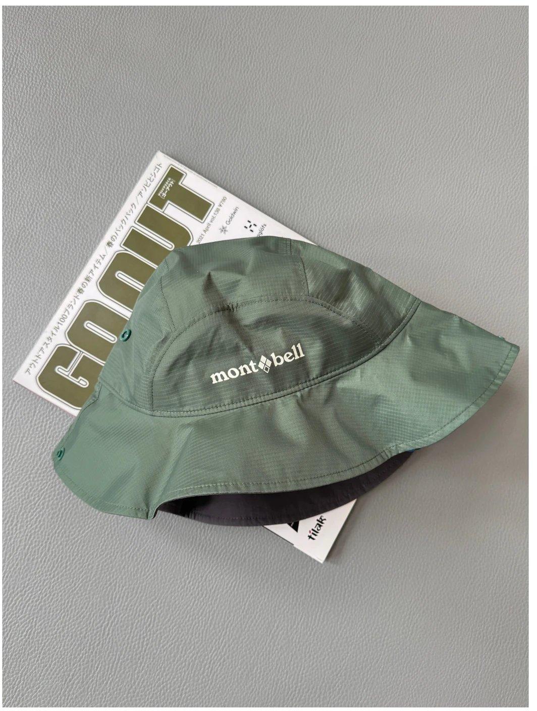 หมวกเดินป่า ตกปลา Montbell Gore-Tex Storm hat ของใหม่ ของแท้ พร้อมส่งจากไทย หมวกกันน้ำ Bucket