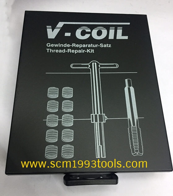 VCOIL วีคอยล์ สปริงเสริมเกลียวชุด ชุดซ่อมต๊าป M20x2 Thread Repair Kits # 04038