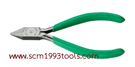 KEIBA คีมปากเฉียง 4.5 นิ้ว มินิ ด้ามเขียว รุ่น HT-D04 Thin Blade Nipper