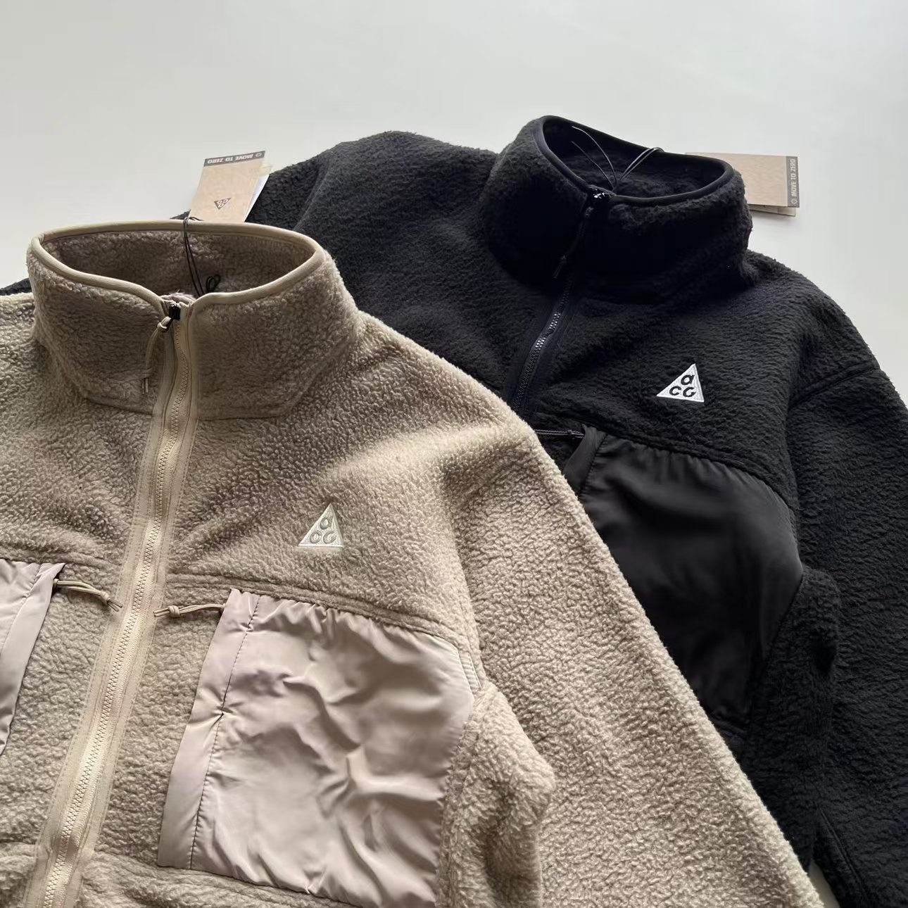 เสื้อกันหนาวขนแกะ Nike ACG Arctic Wolf Full Zip Top ของใหม่ ของแท้ พร้อมส่ง เสื้อกันหนาวขนนุ่ม