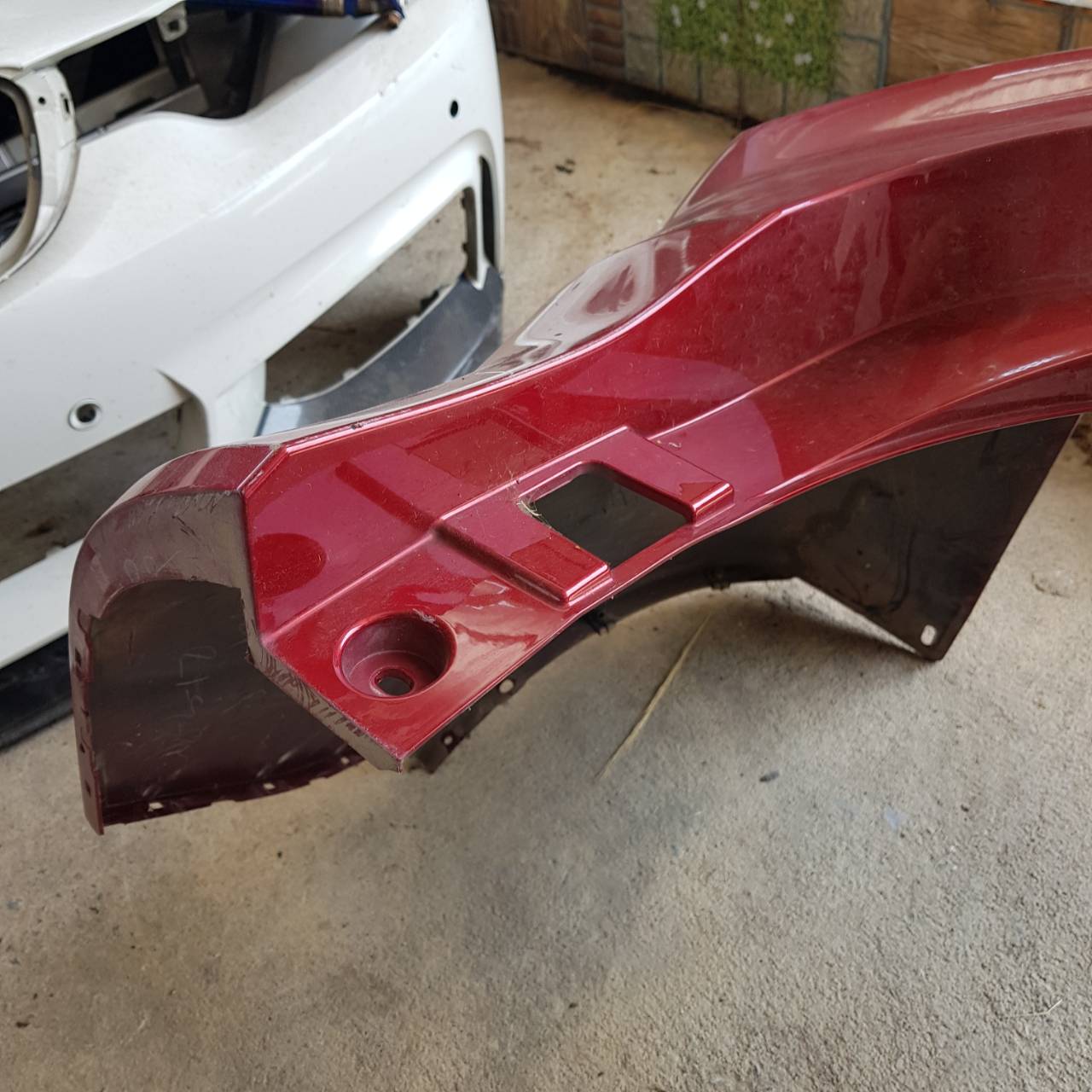 กันชนหลัง ISUZU MU-X MUX อีซูซุ มิวเอ็กซ์ ปี 2021 ขายตามสภาพครับ