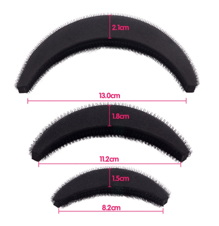 ชุดหมอนรองผม สำหรับ ยกผมสูง วัสดุทำจากฟองน้ำแข็ง มี 3 ชิ้น