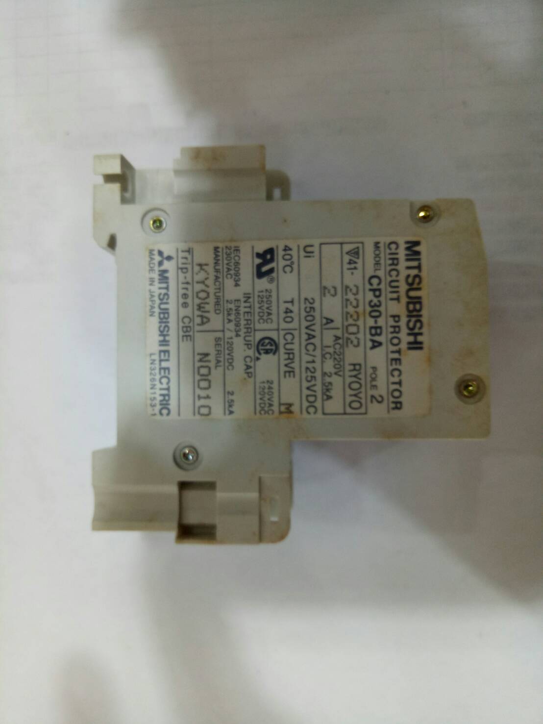 Circuit Protector CP30-BA
