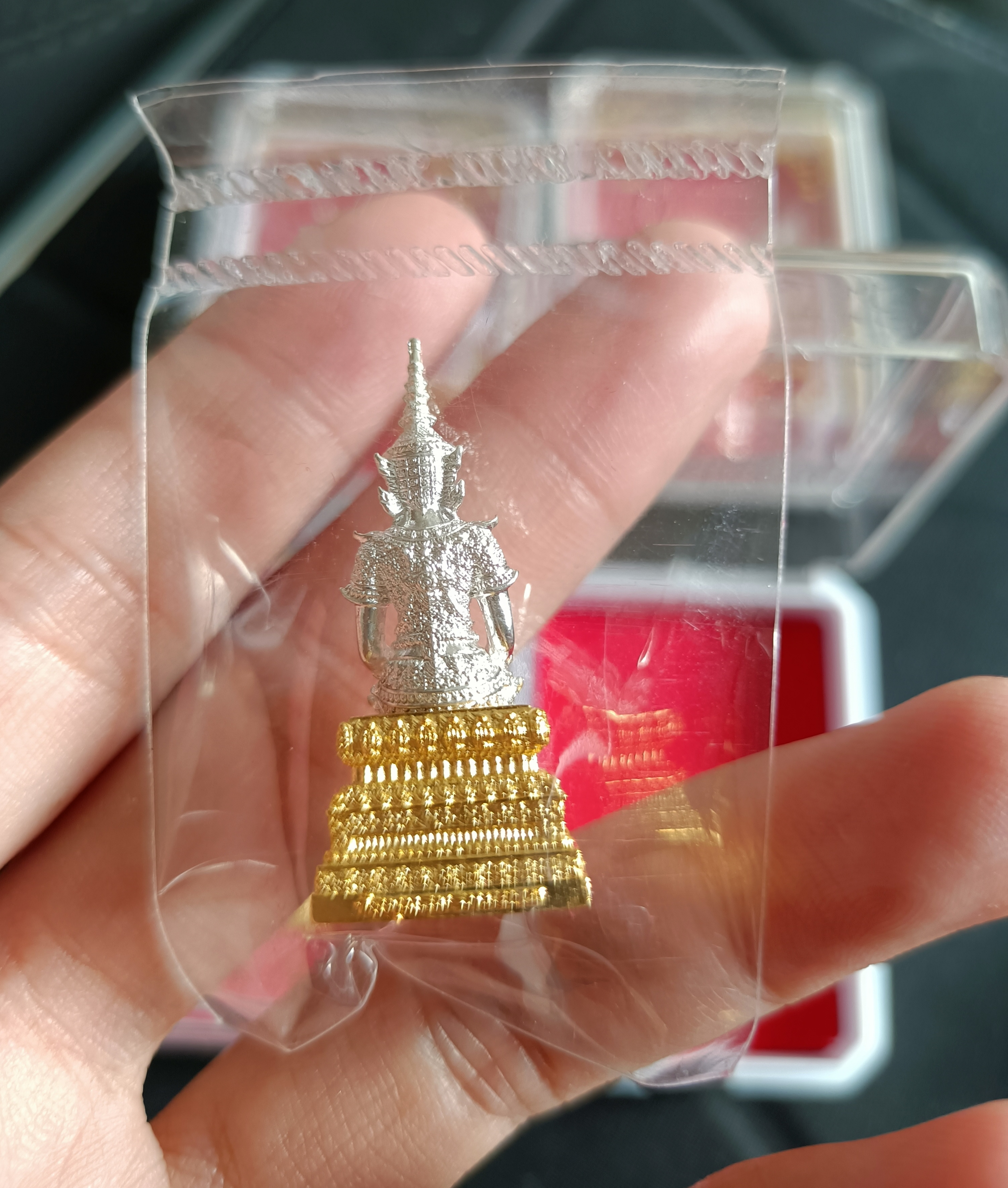 องค์ปฐมปางพระวิสุทธิเทพชุบเงิน ทอง วัดพุทธพรหมยาน ปี 64