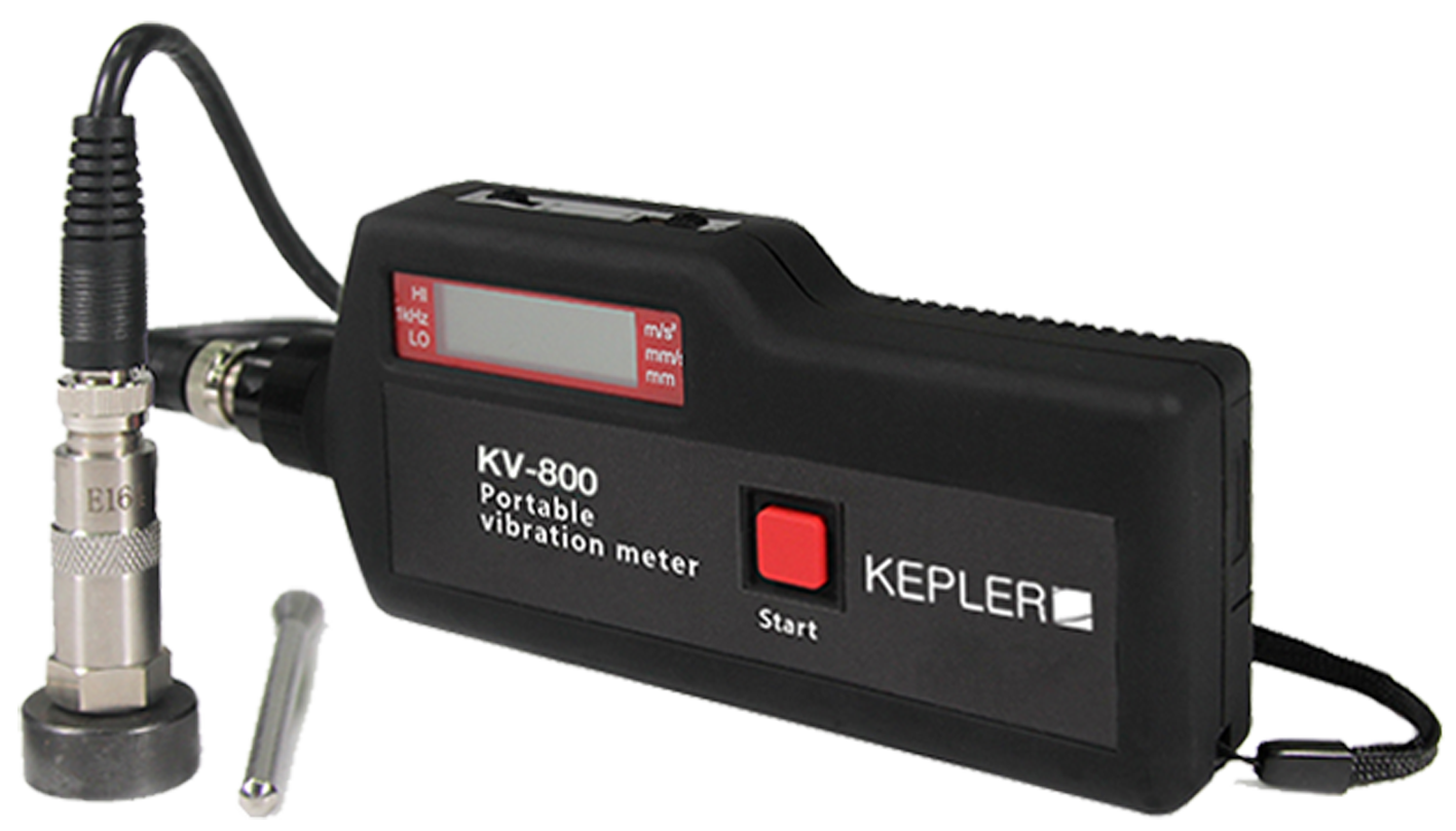 เครื่องวัดความสั่นสะเทือนแบบพกพา (Vibration tester) แบรนด์ KEPLER รุ่น KV-800