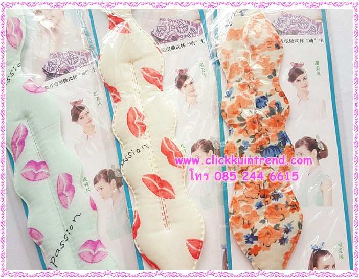 ที่ทำดังโงะ แบบ มีผ้ามีลาย ปลายเป็นปลายหูกระต่าย ขายส่ง เซต 12 ชิ้น แบบตามรูปหน้าเว็บ คละลายผ้า