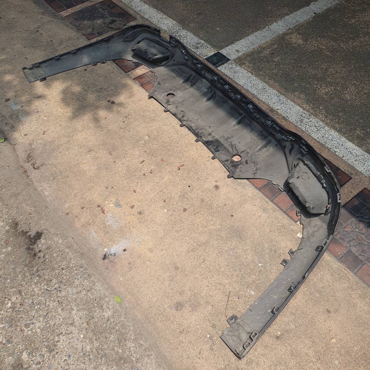 Rear Bumper Diffuser Benz W206 A2068854503