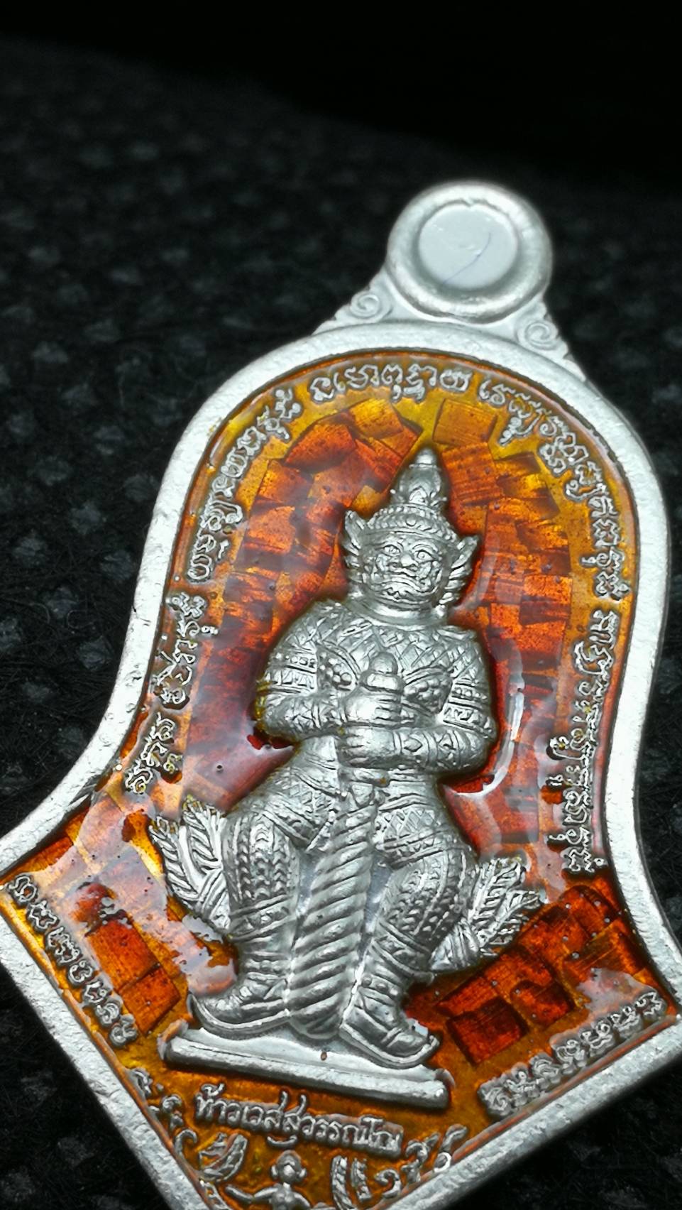 เหรียญท้าวเวสสุวรรณ พิมพ์ทรงจำปี รุ่น รับขวัญศิษย์ (ทองคำ,กรรมการ, เงิน,ลงยา)