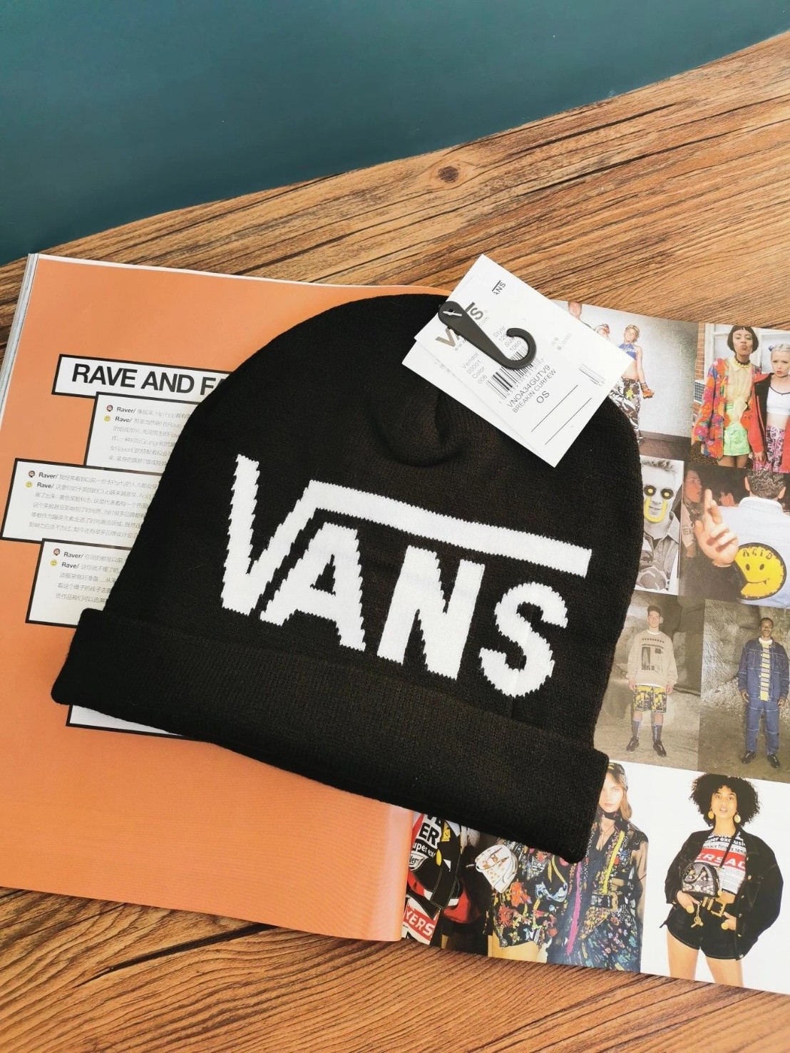 หมวกไหมพรม Vans Breakin Curfew Beanie ของใหม่ ของแท้ พร้อมส่ง