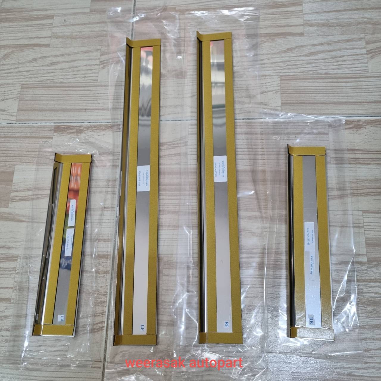 ชายบันไดรถ สคัพเพลท BYD SEALION6 บีวายดี ซีไลอ้อน6 ปี 2024-ปัจจุบัน Scuff Plate (สเตนเลสแท้ 304)