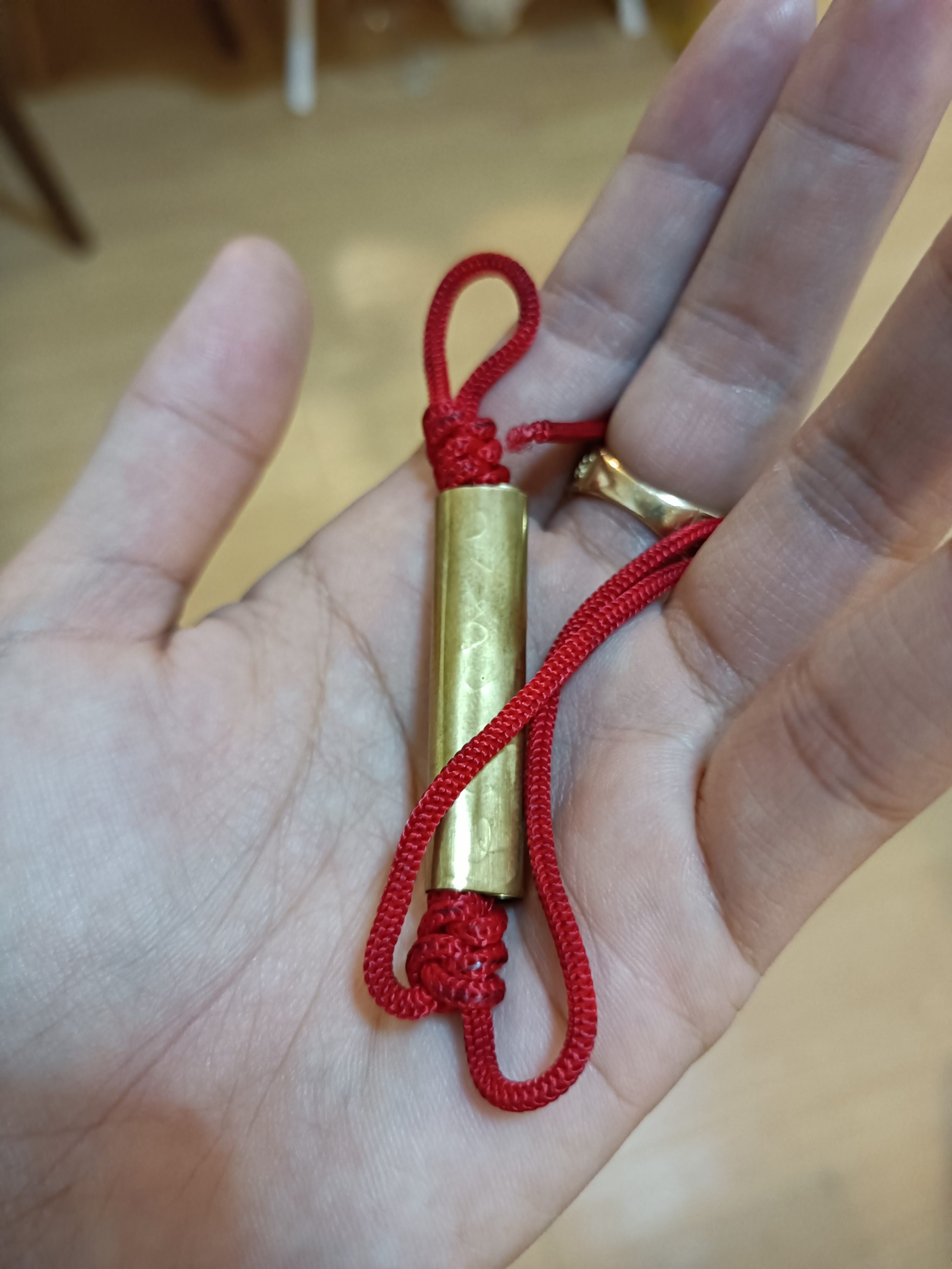 ตะกรุดมหานิยม (ยันต์แฝด) จารมือ ลป.ครูบาดวงจันทร์
