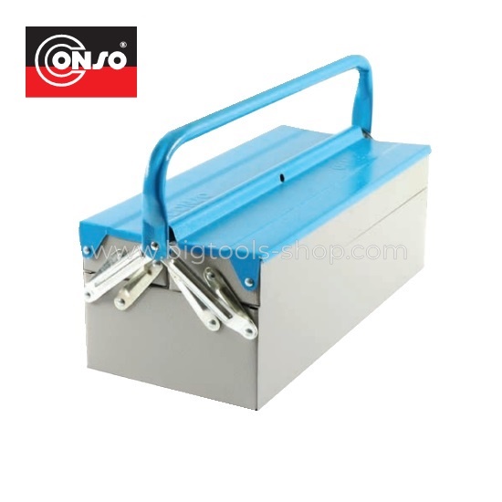 CONSO : กล่องเหล็กใส่เครื่องมือ 2 ชั้น ขนาด 18 นิ้ว (CS-101-2)