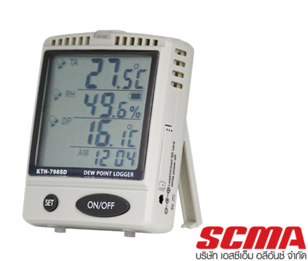 เครื่องวัดบันทึกอุณหภูมิและความชื้น KEPLER รุ่น KTH-798SD :Thempeature & Humidity Data Logger
