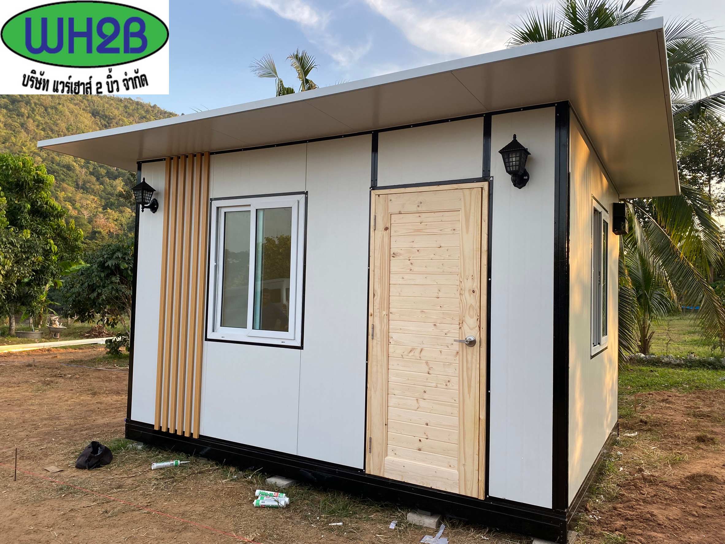 บ้านสำเร็จรูป ขนา3.00x4.00 เมตร