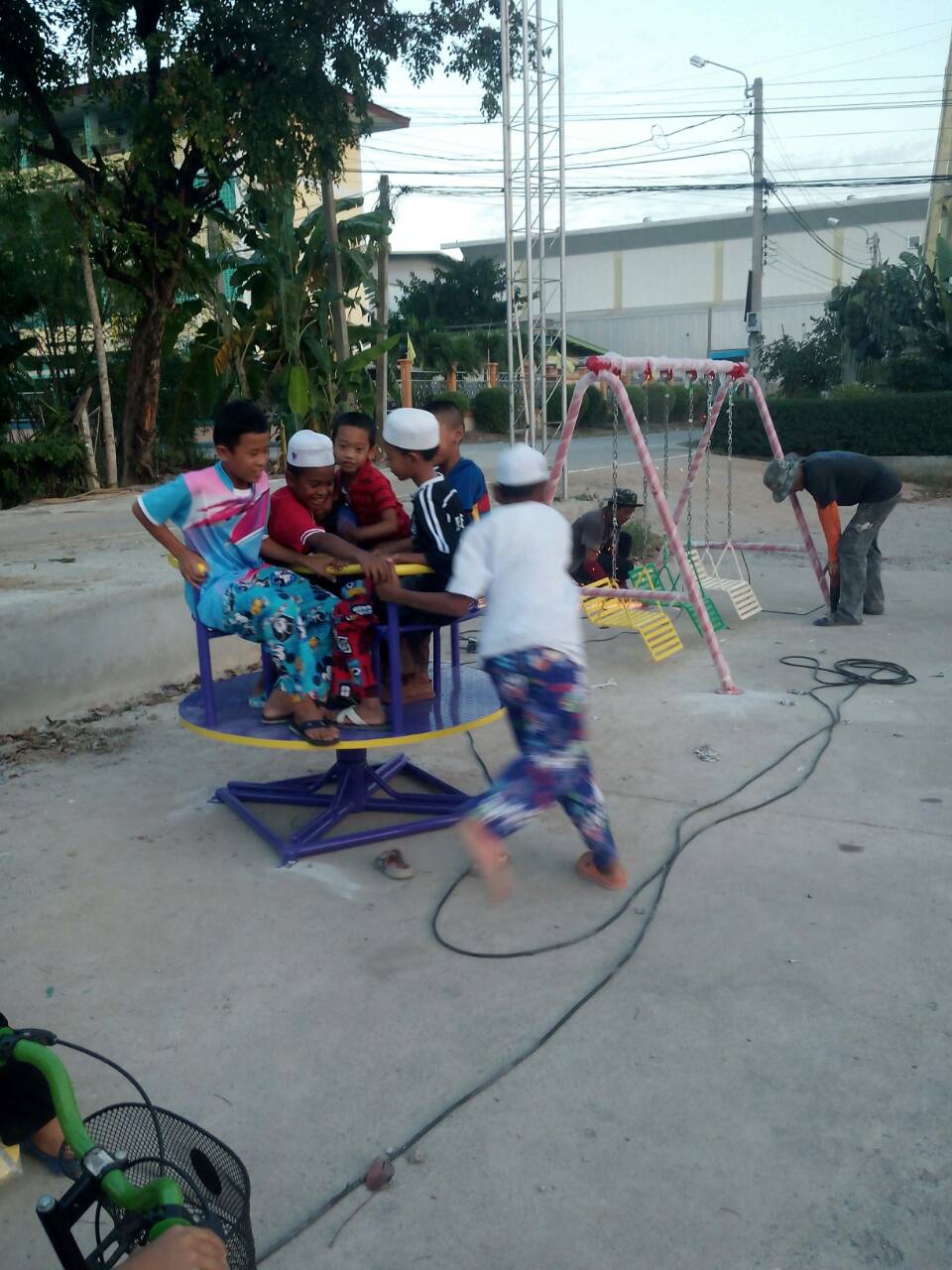 เครื่องออกกำลังกายกลางแจ้งวังหิน