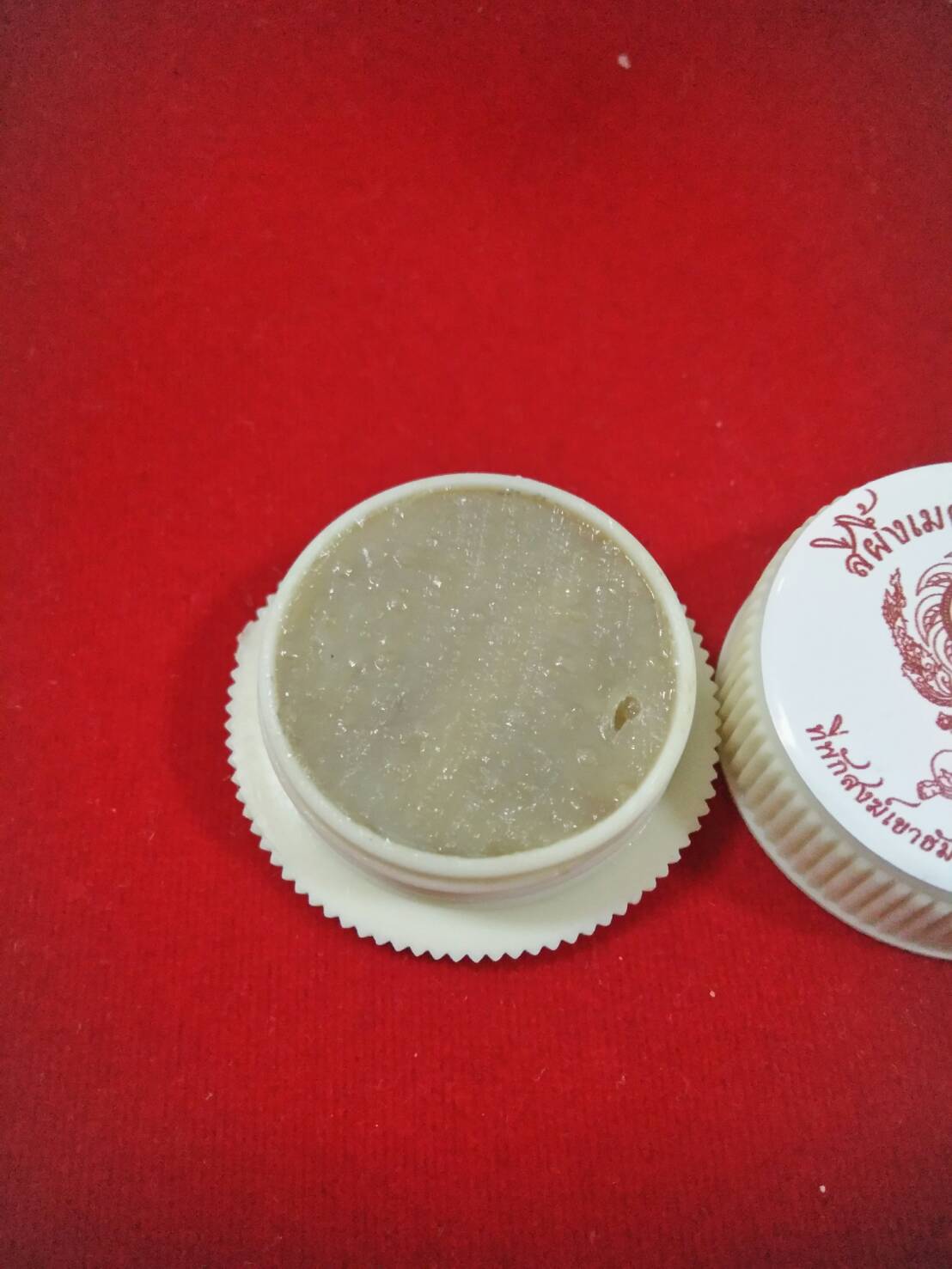 สีผึ้งเมตตาหลวง หลวงพ่อเอก วัดเขาธัมมสรณ์ ปี 59