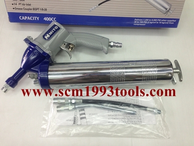 MITO รุ่น MI-627 ปืนอัดจารบีใช้ลม 400cc Air Grease Gun Piston Type