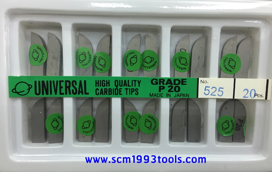 UNIVERSAL ยูนิเวอแซล มีดเล็บ เกรด P20 Tungsten Carbide Tips