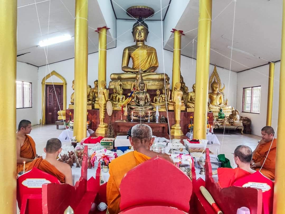 พระลักษณ์หน้าทอง (หนังกลองแตก) มหาเสน่ห์ ลพ.เล็ก วัดท่าขนุน พุทธาภิเษก