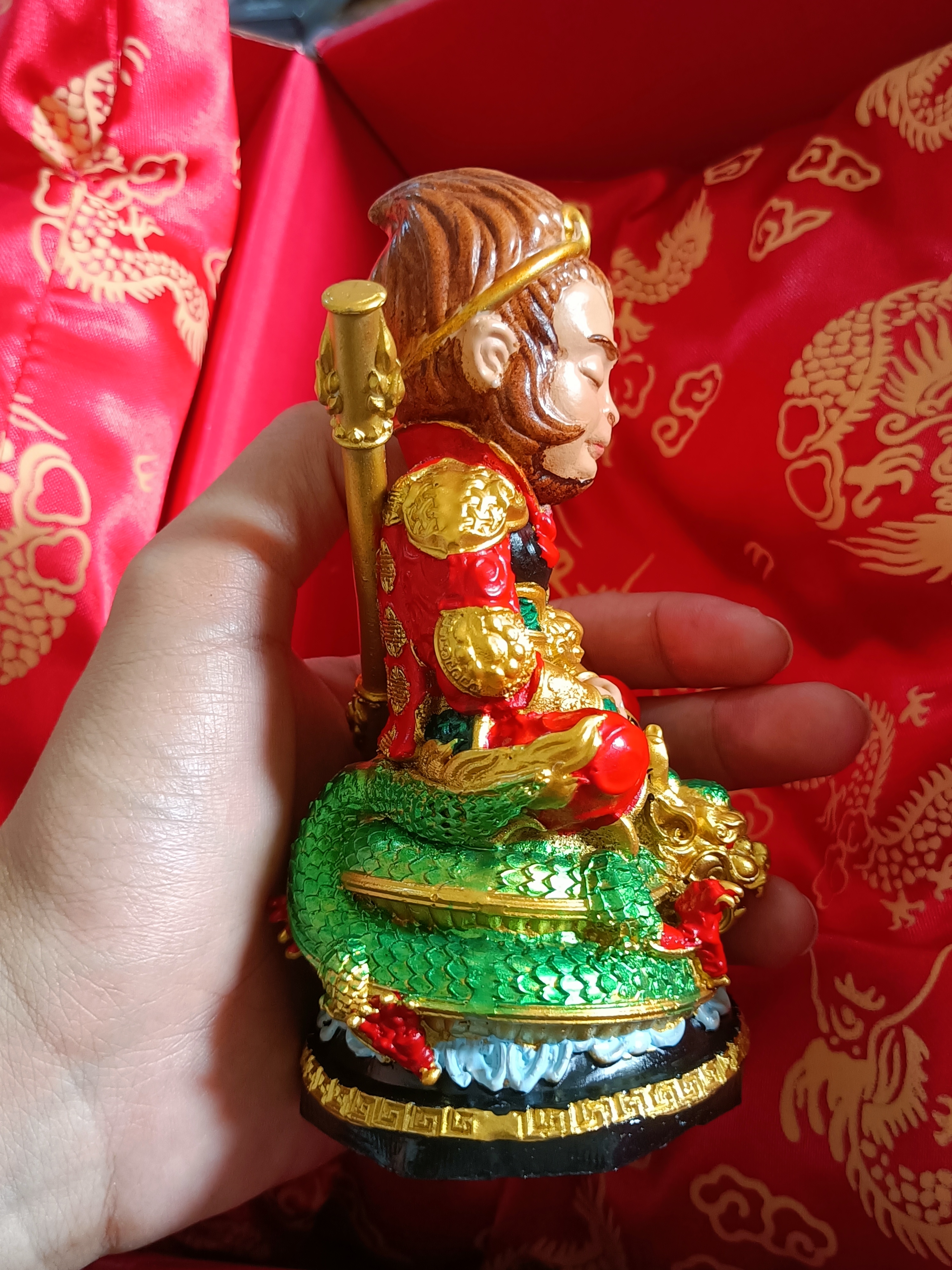 ฉีเทียนน้อย รุ่น 2 เลข 64 เข้าพิธีเสกแบบจีน วัดถ้ำเขาชะอางค์