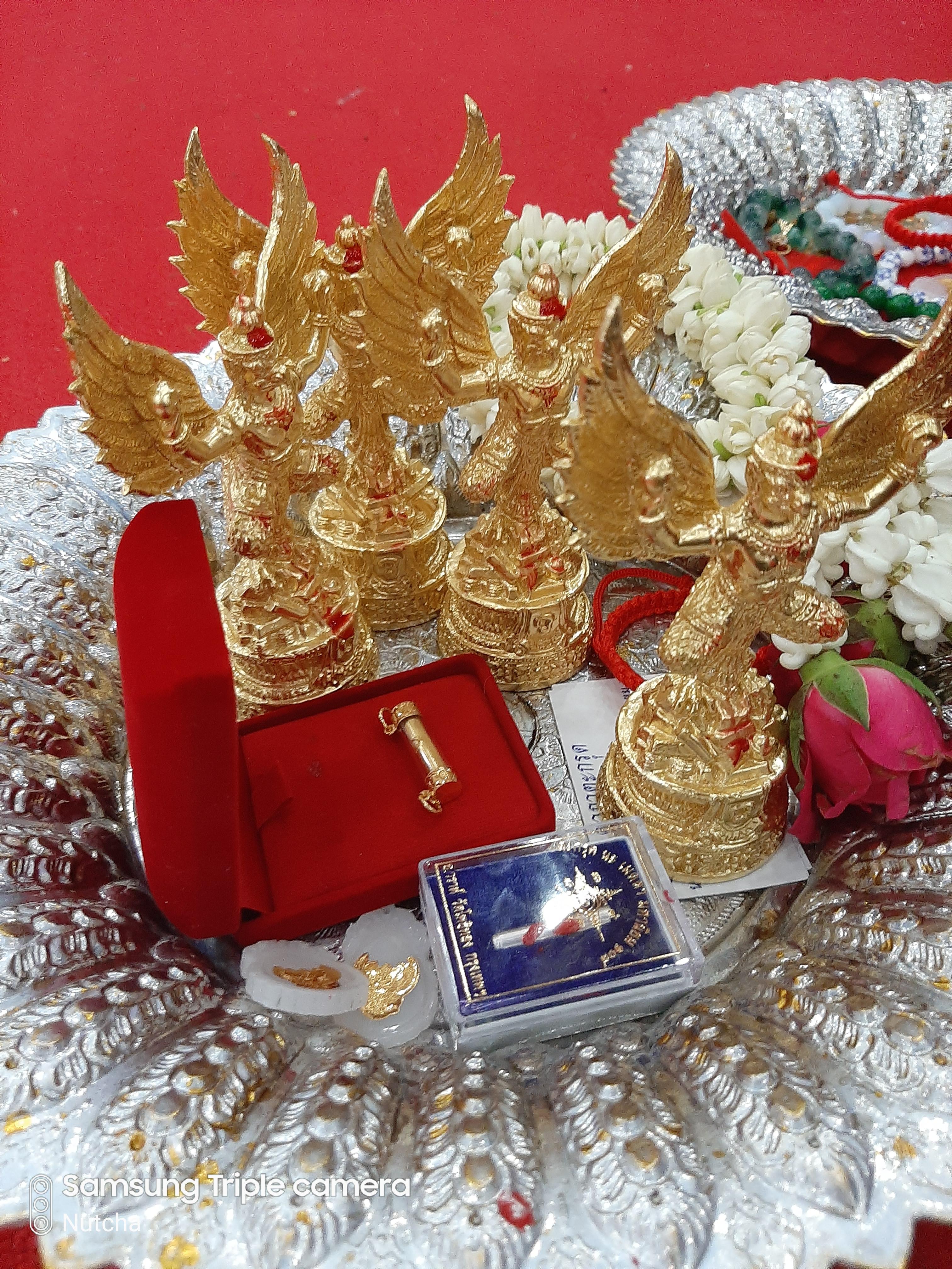 ตะกรุดนะเมตตา มหานิยม เนื้อเงิน ตอกโค้ต ลพ.วราห์ (เสกซ้ำ เจิมเพิ่ม)