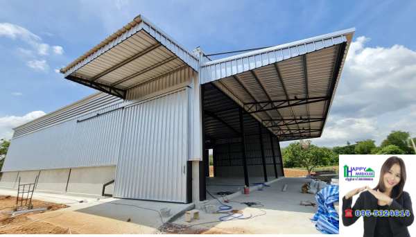 โกดังสำเร็จรูป สระบุรีขนาด20x25x6 เมตร