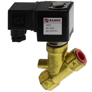 โซลินอยด์วาล์วแบบ Piston SANGI รุ่น YS10 (3/8") - T - C - 5 - AC220V