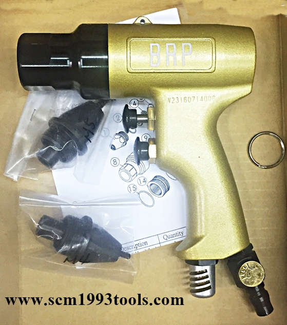 BRP รุ่น RC-812 เครื่องย้ำรีเวทน็อตลม ทรงปืน ไต้หวัน AIR RIVETER