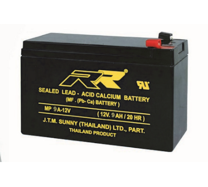 แบตเตอรี่ แห้ง 12V 9Ah RR SLA BATTERY MP 9A-12V