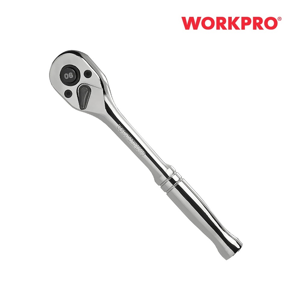 WORKPRO ด้ามฟรี ด้ามก๊อกแก๊ก ขนาด 1/2" 90 ฟัน (WP271006)