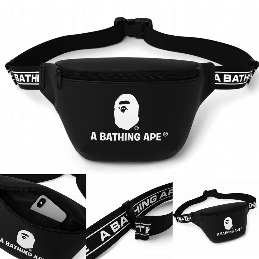 กระเป๋าคาดอก A Bathing Ape Hip Bag Collection พิเศษ จากญี่ปุ่น กระเป๋าสะพายข้าง กระเป๋าคาดเอว ของใหม่ ของแท้ พร้อมส่ง